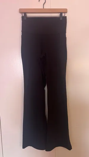 Flare Leggings Black thumbnail 1
