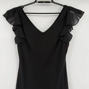 Y2K SL Fashions Hanky Hem Beaded Dress 14 Goth Prom Formal Embroider Whimsigoth thumbnail 3