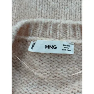 MANGO Womens Cardigan Pink Mathilda Alpaca Chunky Knit Sweater Grandma Small thumbnail 4