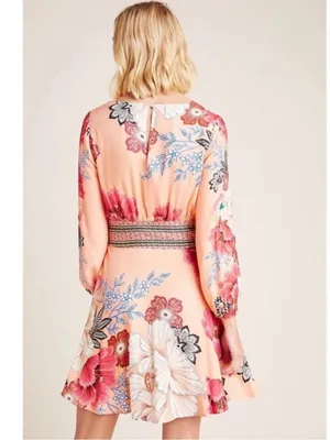 FARM RIO ANTHROPOLOGIE Topanga Mini Dress, S thumbnail 4