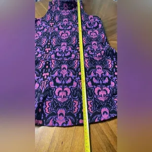 Free People Amelia Mock Neck Drop Waist Dress Sleeveless Boho Size XS thumbnail 5
