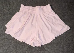 Lululemon Shake It Out High-Rise Running Short 2.5" Pink Haze Women’s Size-XS thumbnail 1