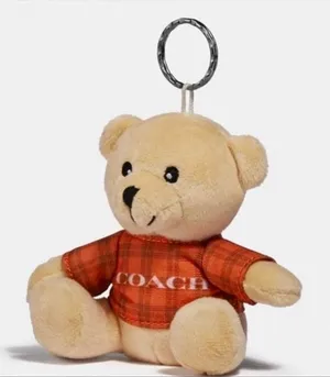 COPY - Coach Key Chain Teddy Bear Bag Charm Plush thumbnail 1