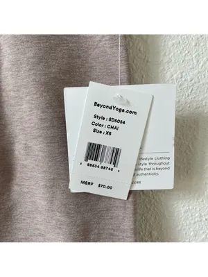 Beyond Yoga Spacedye High Waisted 7" Biker Short Chai Athleisure Sporty Outdoor thumbnail 5