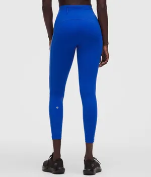 lululemon athletica swift speed Royal Blue High-Rise 25" Side-Pocket Leggings thumbnail 6