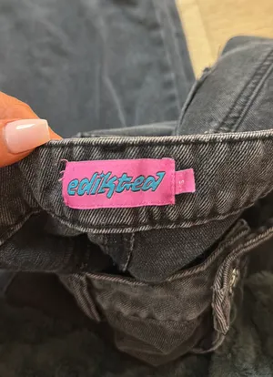 Edikted Dark Grey Jeans thumbnail 2