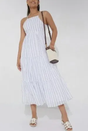 American Eagle Striped Sundress thumbnail 1