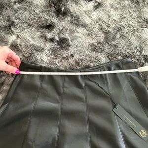 🐍🖤 House of Harlow 1960 leather skirt thumbnail 5