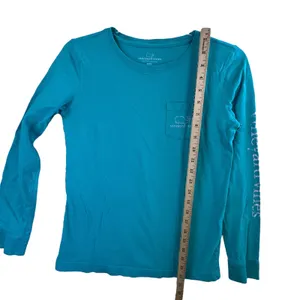 Vineyard Vines Whale L/S Logo Tee XXS Blue Green Cotton Graphic‎ Shirt Preppy thumbnail 7