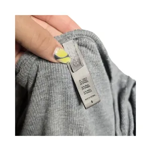 Skims‎ Soft Lounge Long Sleeve Dress in Heather Gray Size: S thumbnail 3