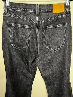 Denim Forum Aritzia Black The Marlene 60’s‎ High Rise Flare Jeans thumbnail 9