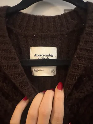 Abercrombie Brown Sweater thumbnail 2