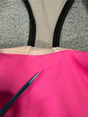 Lululemon Pink Colorblock Racerback Athletic Tank Top 8 thumbnail 2