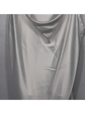 Cowl Neck Satin Cami Tank Top Size Small thumbnail 3
