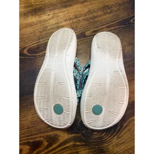Crocs White And Blue Sandals‎ SIze 6 thumbnail 7