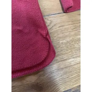 LL Bean Women Size Large‎ Red V Neck Sweater Red Polyester Blend Classic Vintage thumbnail 5