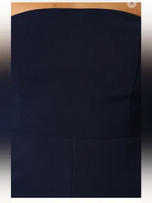 Petal & Pup Tamra Off Shoulder Jumpsuit - Navy Medium- NWT thumbnail 2