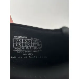 Keds Black Loafers Comfort Dress Shoes Slip On Soft Fabric Stretch‎ Womens 7.5 thumbnail 7