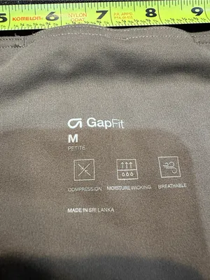 GAP Taupe Boot Cut & Flare Active Leggings thumbnail 6