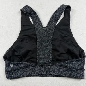 Lululemon Fast and Free Bra Women’s Size 10 Blue Reflective Medium Support thumbnail 2
