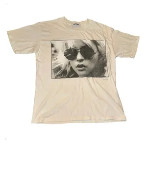 DAYDREAMER Blondie Chris Stein Debbie Harry Sunglasses Photo Tee Size Medium New thumbnail 5