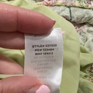 Lulu’s Sweet Statement Chartreuse Floral Print Cutout Maxi Dress Size Medium $89 thumbnail 8