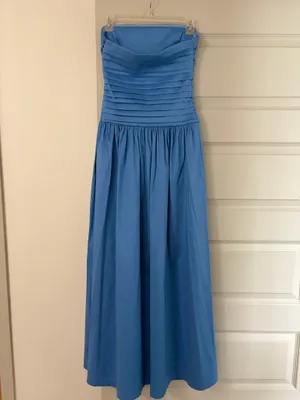 Abercrombie Strapless blue dress thumbnail 5