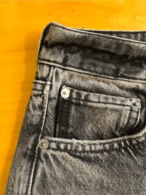 Superdry Mid Rise Wide Leg Jeans Black Wash 28/30 New thumbnail 12