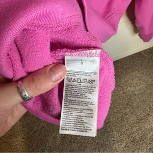 GAP sweatshirt quarter-zip Pink Size Large thumbnail 5