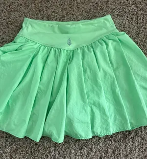 FREE PEOPLE green skirt thumbnail 1