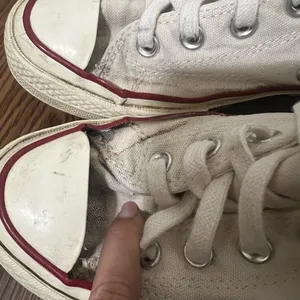 FLAWED Converse Chuck Taylor Parchment High Top Sneakers Size 6 US thumbnail 3