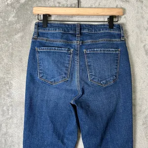 Kut From The Kloth High Rise Reese Fab Ab Ankle Straight Leg Jeans Size 0‎ thumbnail 4