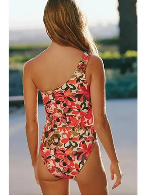 Anthropologie Hutch Bea One-Piece Swimsuit Multicolor Womens Size Small thumbnail 3