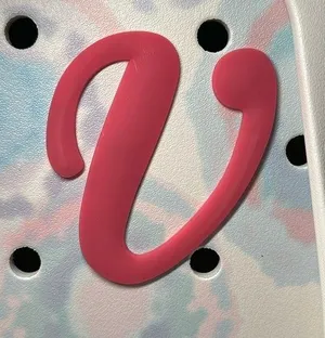 Alphabet BOGG BAG Inspired Decor Letter “V” - #188 thumbnail 1