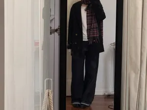 Wool coat Black Size M thumbnail 8