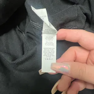 Aerie black offline OG original high rise cotton legging thumbnail 10