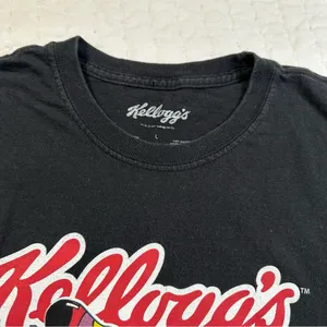 Kellogg's Breakfast Crew University Unisex Black Short Sleeve Tee thumbnail 8