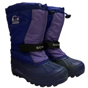Sorel Flurry Snow Blue Purple? Boots Women’s Sz 4‎ thumbnail 1