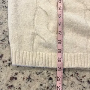 & Other Stories Sweater Womens XS Cream Scandi Cable Knit Wool Alpaca Blend thumbnail 6