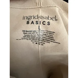Isabel Ingrid Maternity Sz L Taupe Shapewear Shorts Overbelly Support NEW thumbnail 3