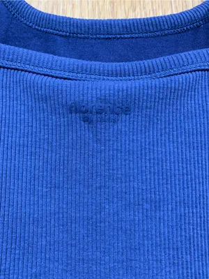Florence Sunburst Rib Cami Dress in Blue - Size Small thumbnail 4