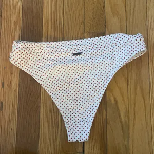 Billabong white red polka dot bikini swim suit set thumbnail 7