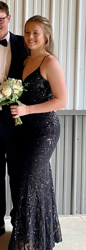 Windsor Black Prom Dress thumbnail 2
