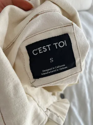 White Jean Jacket thumbnail 4