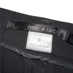 mac & jac Black Women’s Trousers Size 8 thumbnail 4