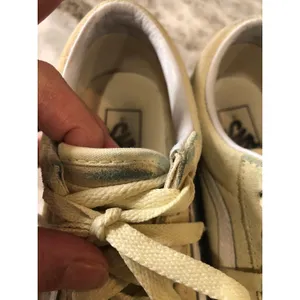 Women's size 8 Yellow Suede Vans Old Skool Casual Sneakers Shoes Skater Bloke thumbnail 2