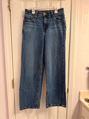 edgely™ dark high rise wide leg jean Size: 4 regular thumbnail 2