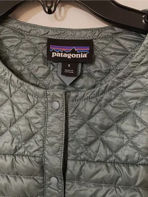 Patagonia Coastal Valley Down Collarless Goose Down Jacket Women Small Warm thumbnail 2