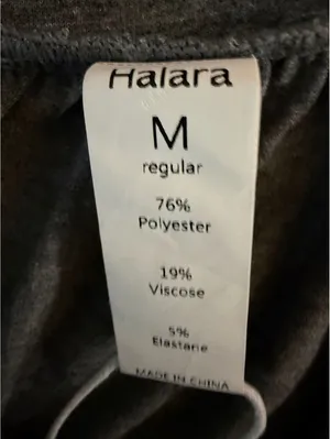 Halara NEW Fit and Flare Skirt Size Medium Gray Comfort City Chic Casual Soft thumbnail 6