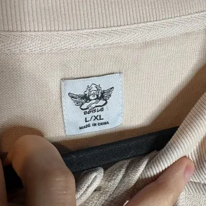 Boys Lie cream Locked In Henley sweatshirt thumbnail 4